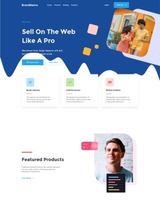Course Flagship - Html template code for course