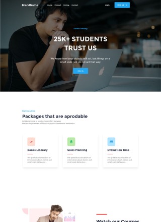 Course Future - Basic html template for course