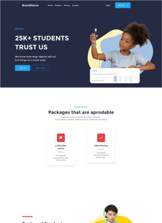 Courseaza - Css bootstrap template for course