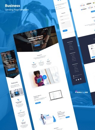 Figma Business Landing page