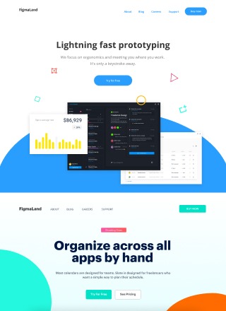 Free Headers Ui kit For Figma
