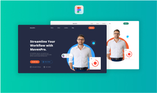 MavenPro: Figma Management App UI Design