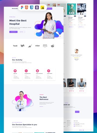 Medical Absolute - Html and Css template for medical