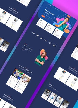 Medical Affiliate - simple html template download for medical