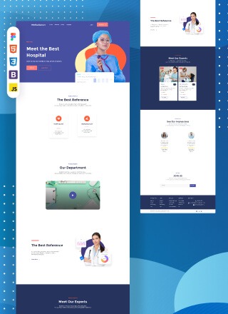 Medical Assured - html website template for medical