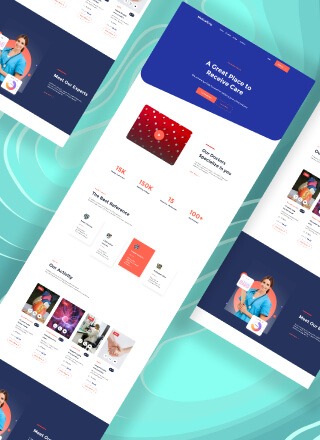Medical Empower - simple website template for beginners for medical
