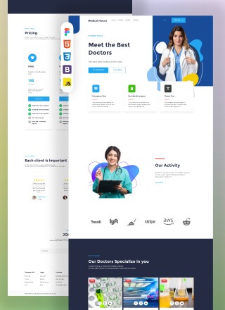 Medical Naturo - html template code for medical
