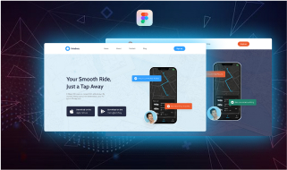 RideCraft: Figma Ride Sharing UI Design