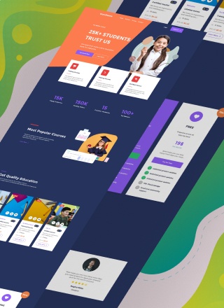 School Better - simple website template download html with css for school