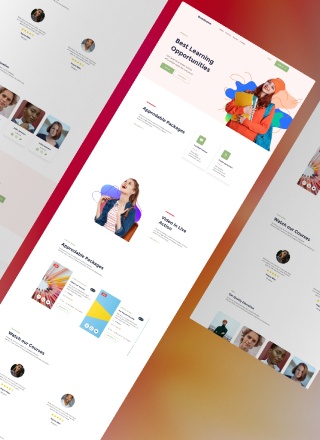 School Sound - simple website template for beginners for school