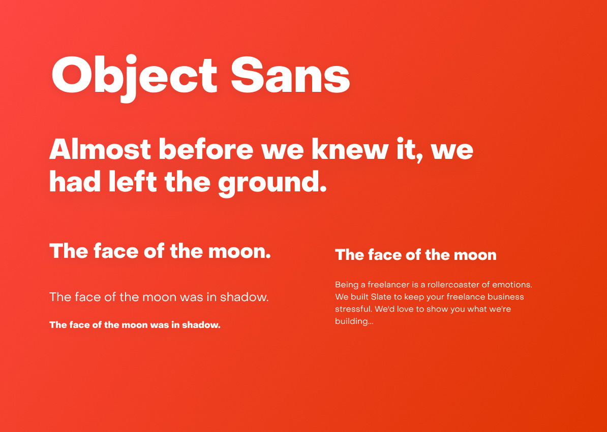 object-sans Thumbnail
