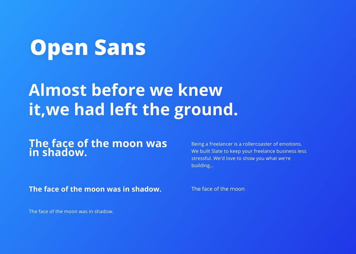 open-sans Thumbnail