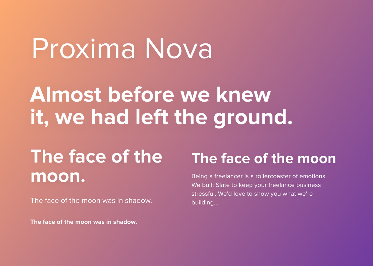 proxima-nova Thumbnail