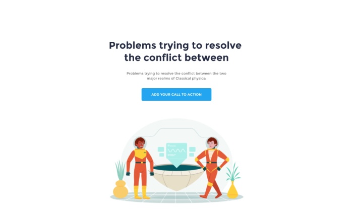desktop view call to action ui element preview 7