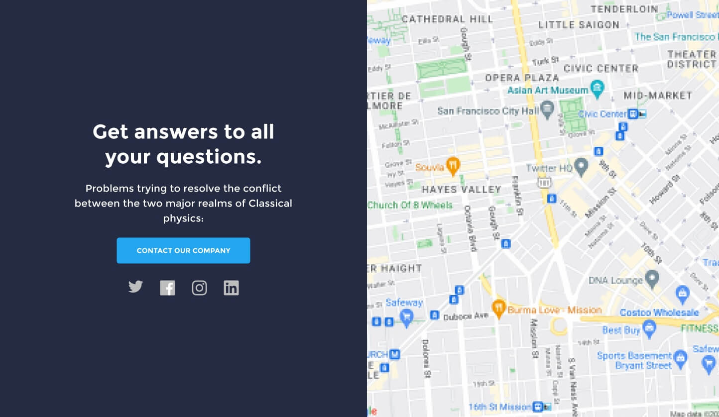 desktop view contact ui element preview 11