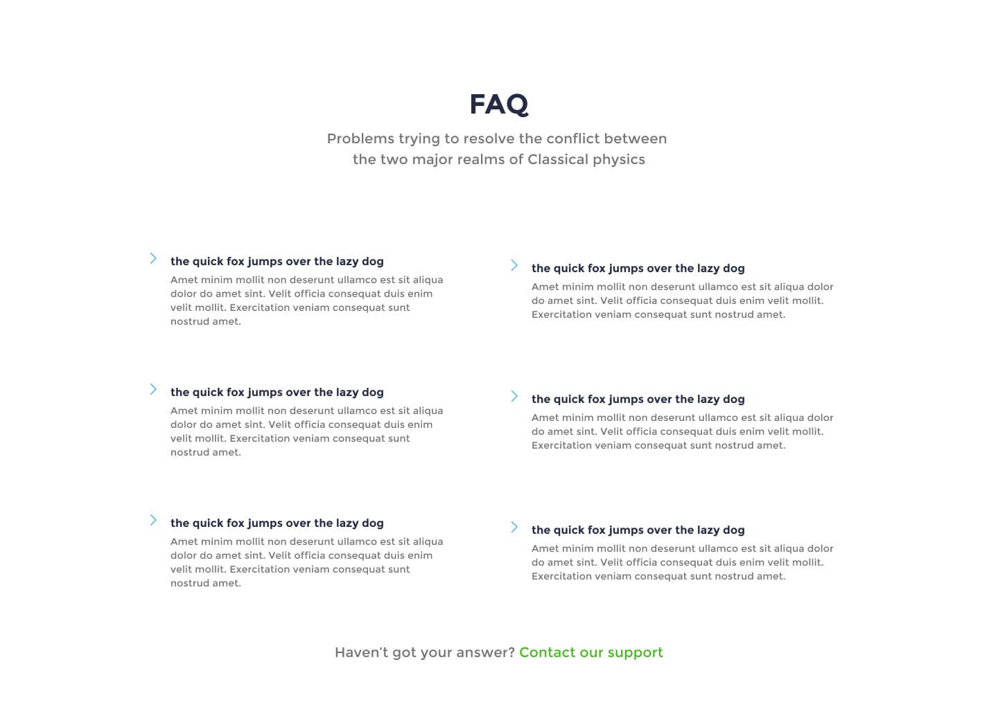 desktop view faq ui element preview 5