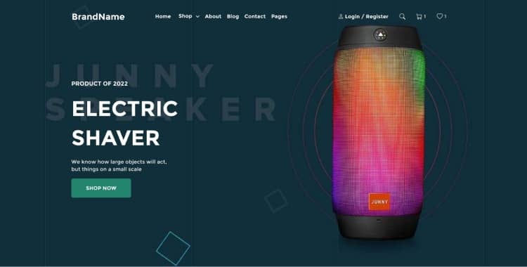 desktop view hero ui element preview 3