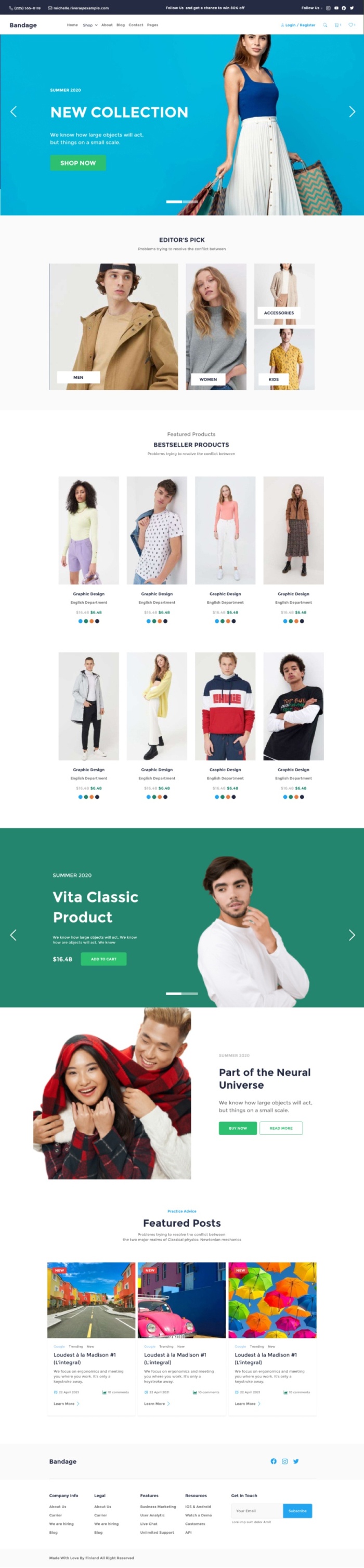 desktop view ecommerce web page preview 1