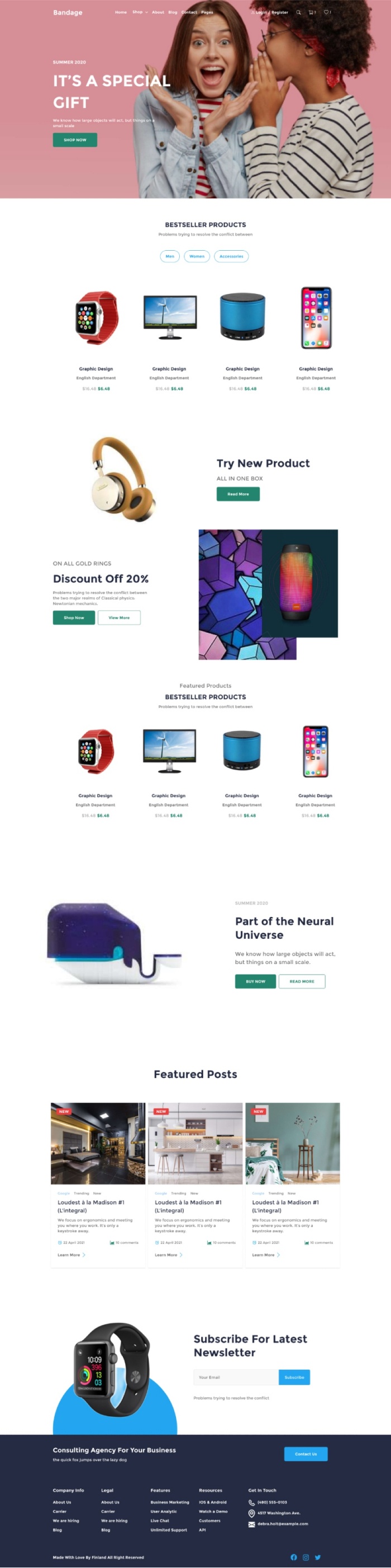 desktop view ecommerce web page preview 11