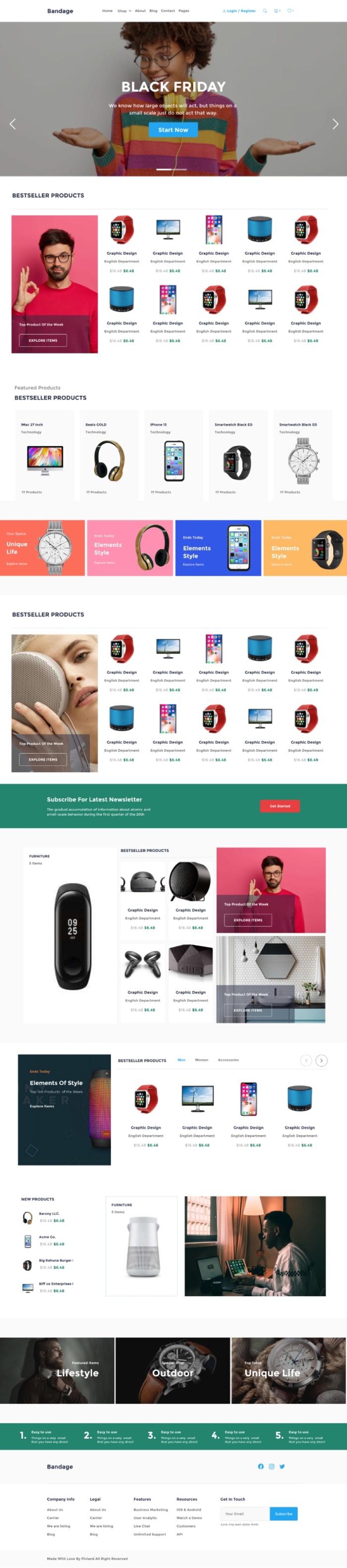 desktop view ecommerce web page preview 4