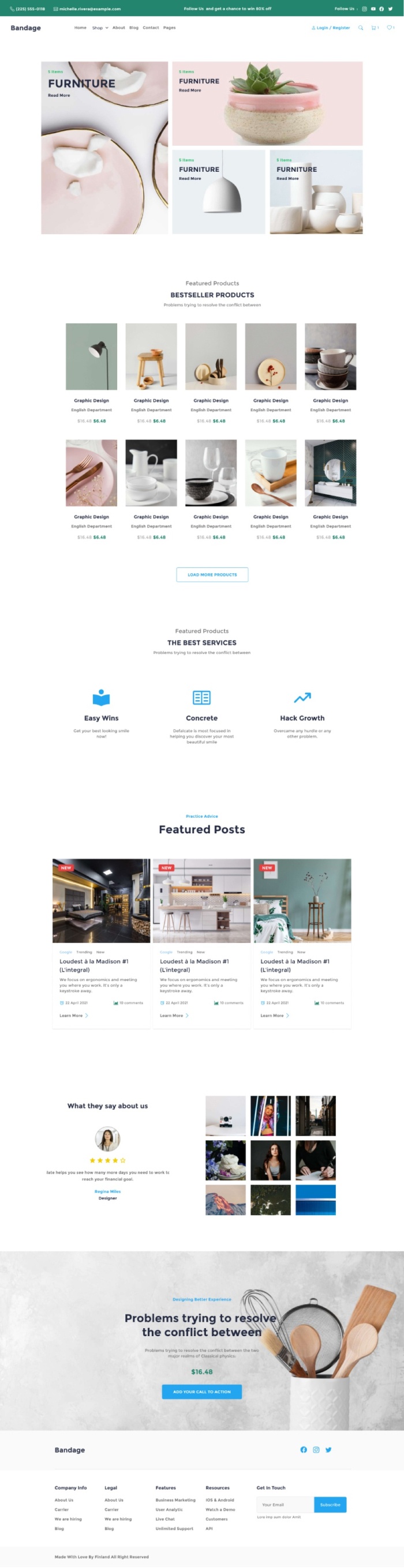 desktop view ecommerce web page preview 5