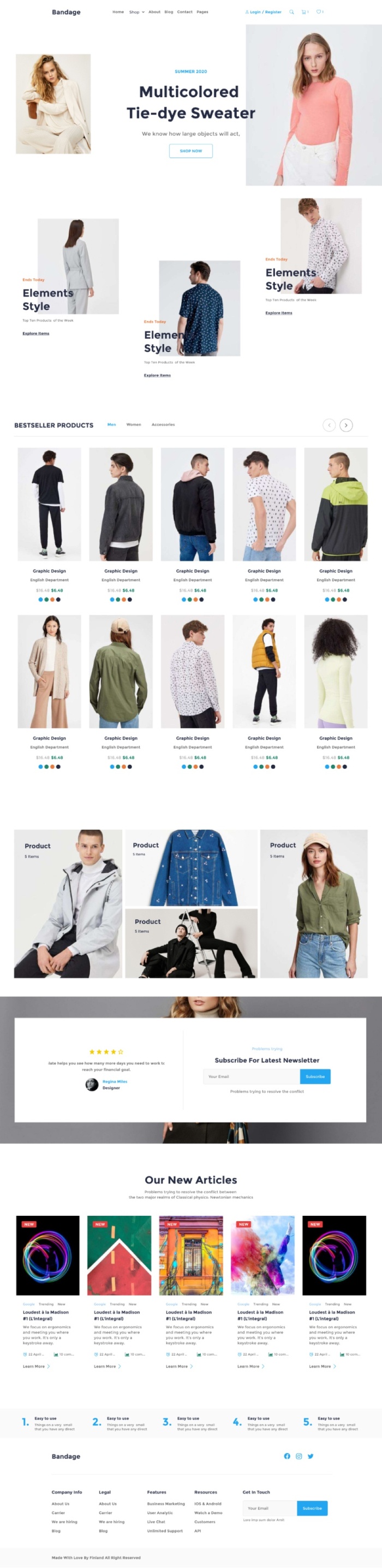 desktop view ecommerce web page preview 6