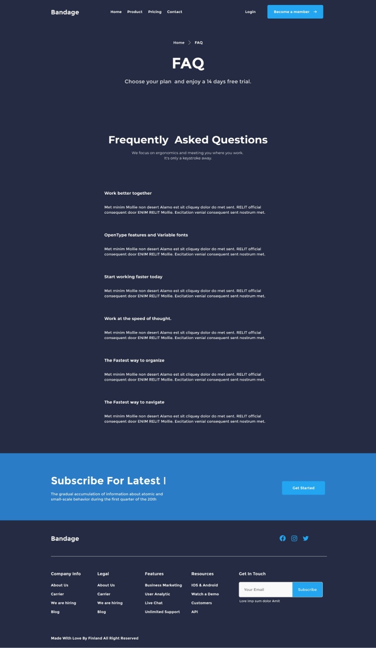 desktop view blog web page preview 1