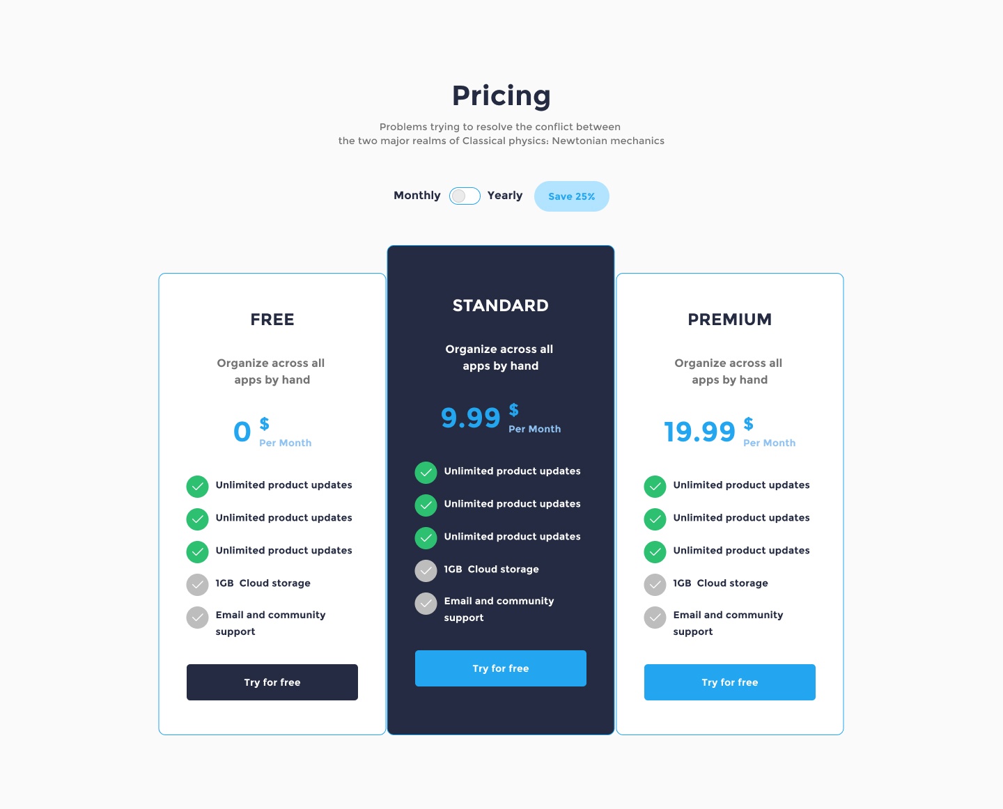 desktop view pricing ui element preview 3