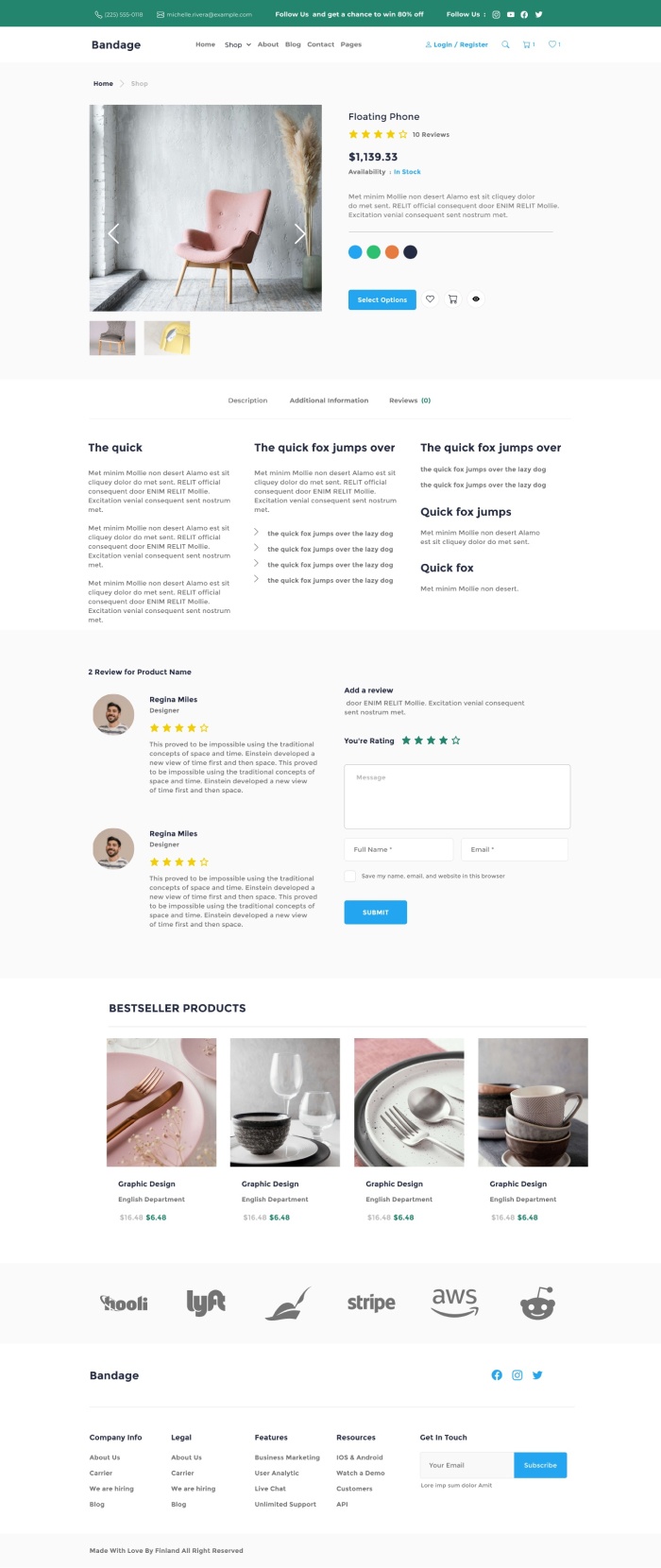 desktop view product web page preview 3