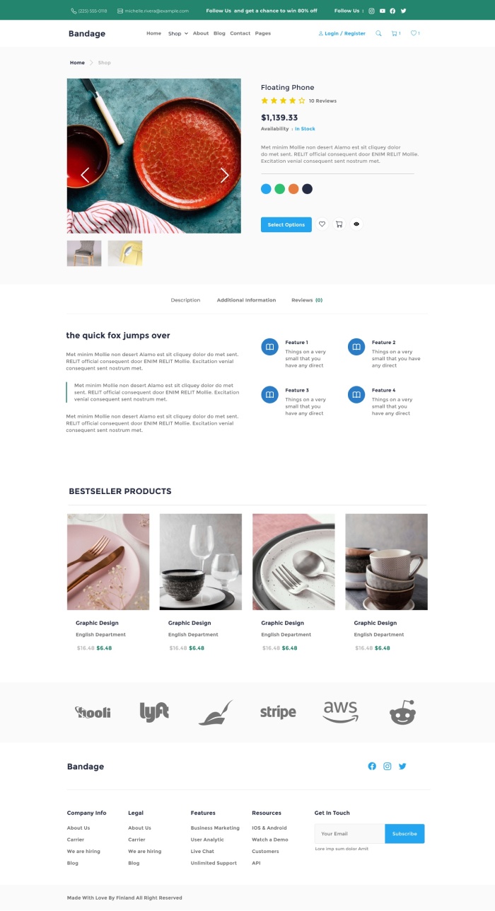 desktop view product web page preview 5
