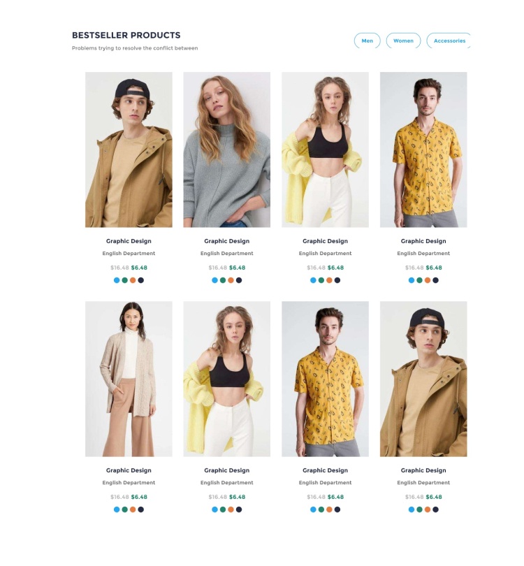 desktop view product card ui element preview 4