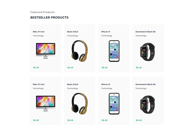 desktop view product card ui element preview 5