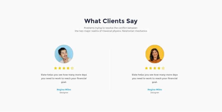 desktop view testimonials ui element preview 7