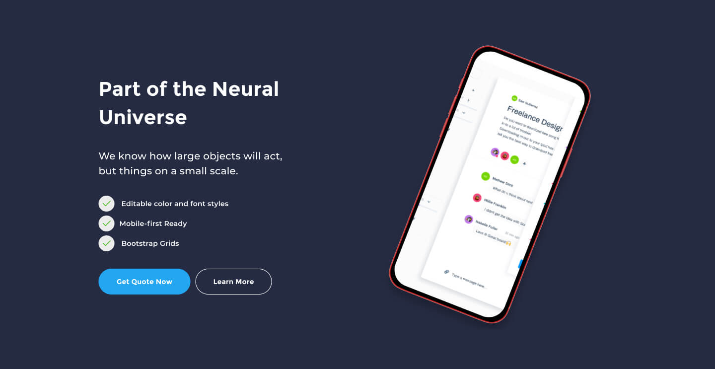 desktop view call to action ui element preview 1