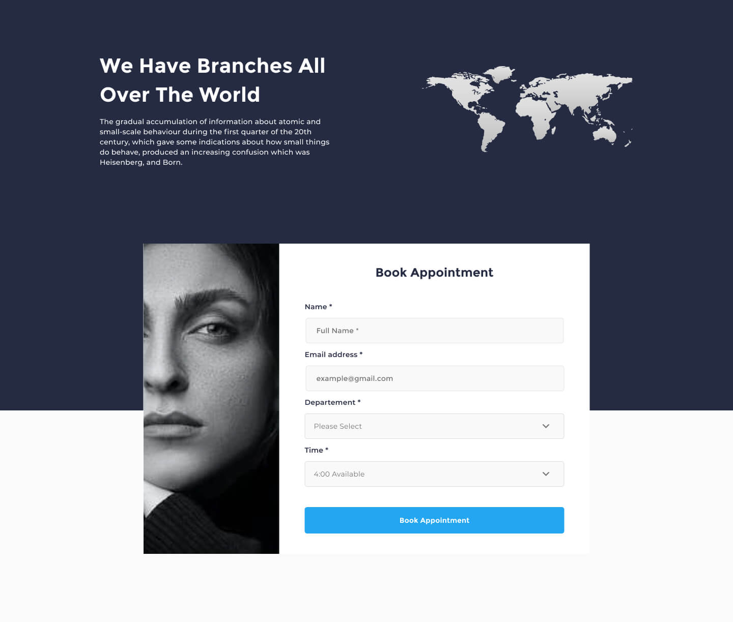 desktop view contact ui element preview 2