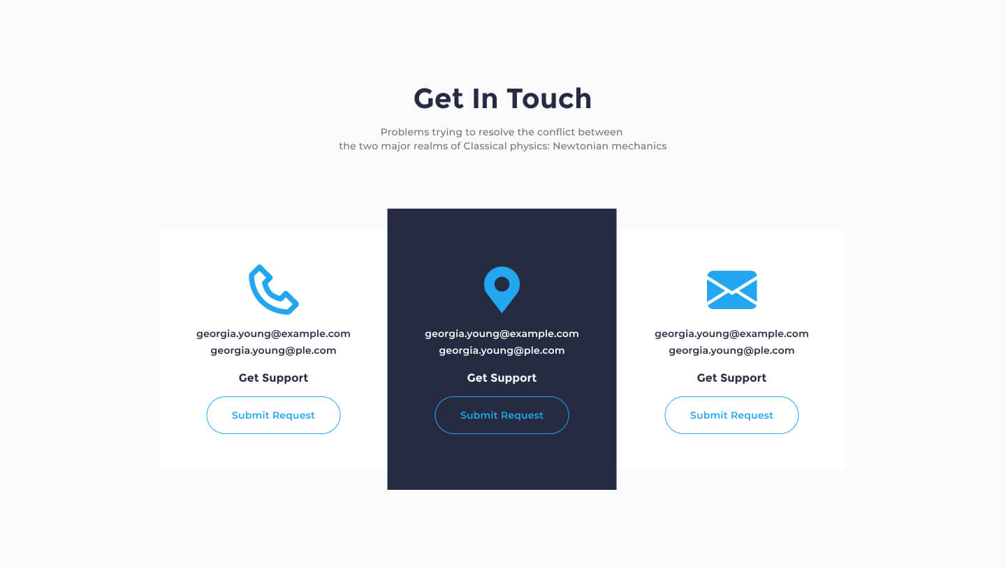 desktop view contact ui element preview 4