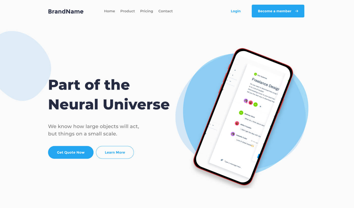 desktop view header ui element preview 13