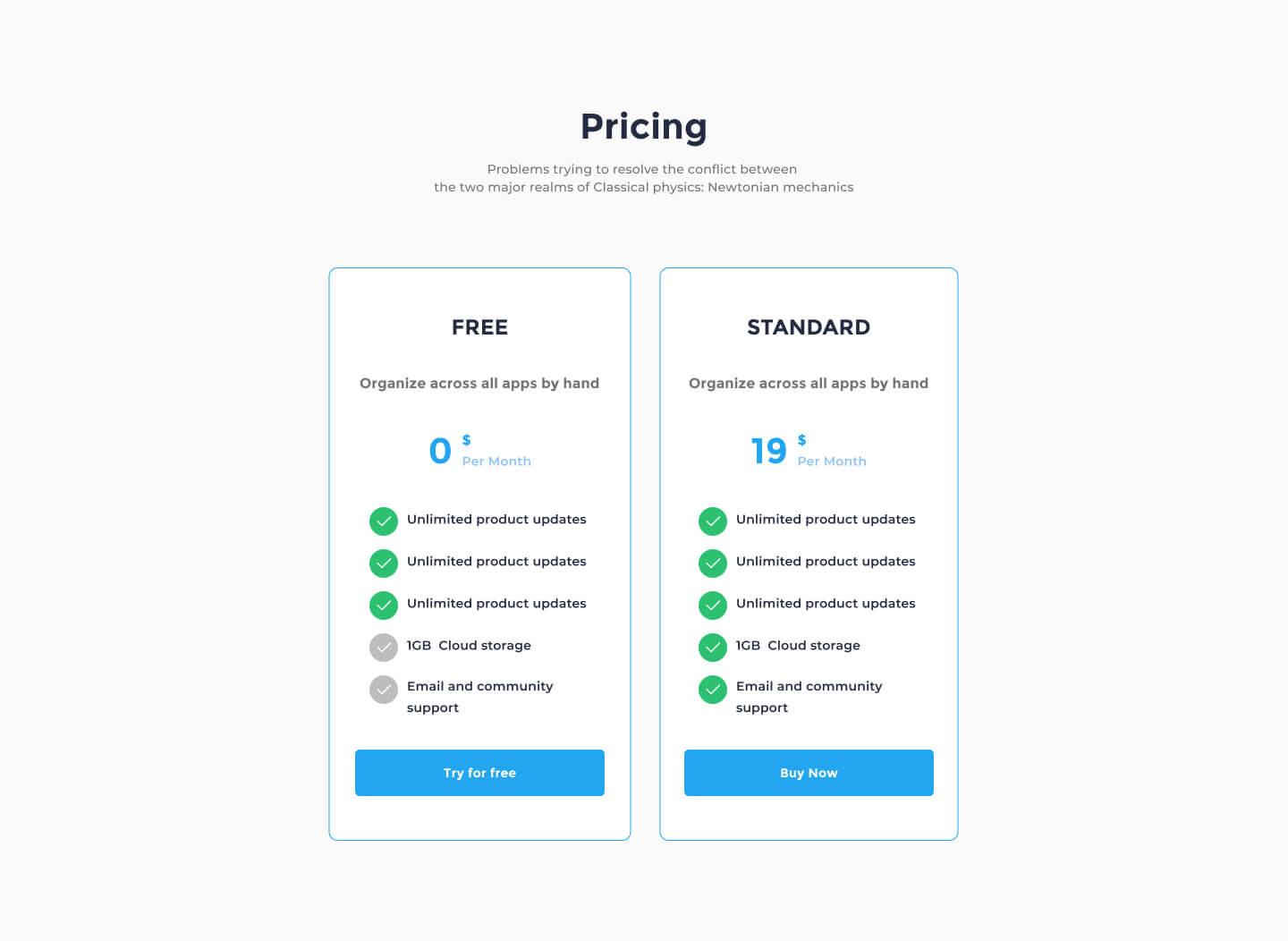 desktop view pricing ui element preview 1