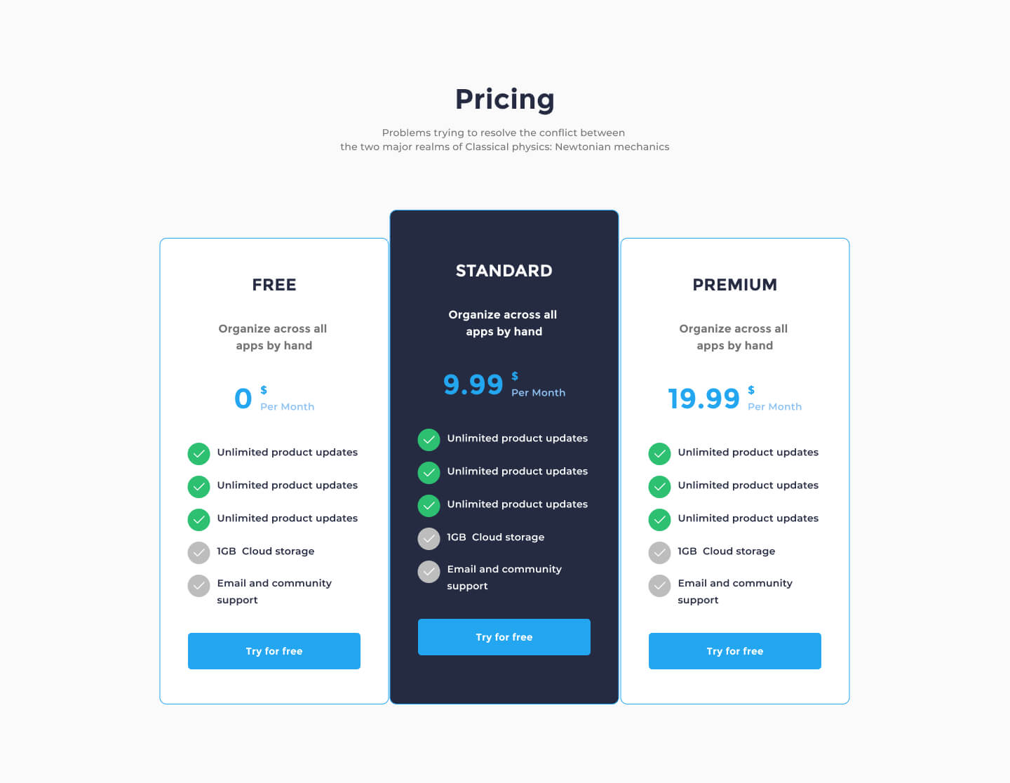 desktop view pricing ui element preview 3