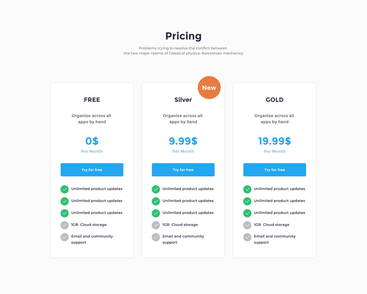 desktop view pricing ui element preview 4