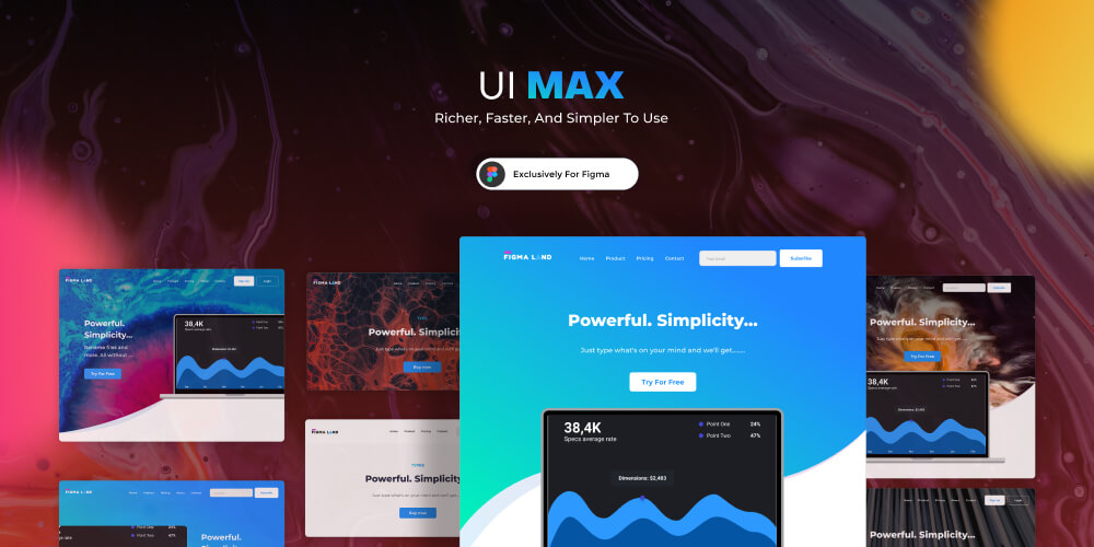 ui max figma ui kit preview-1