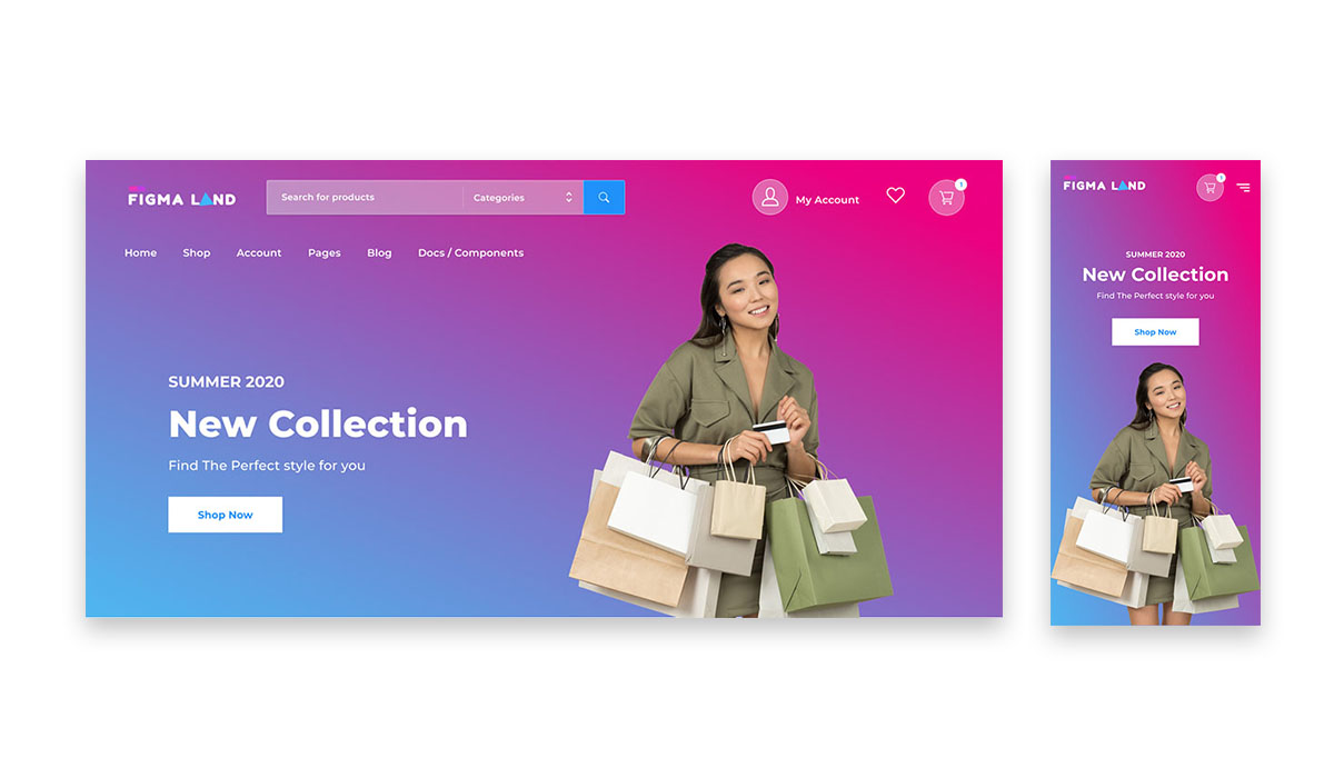 ui kit header ui element preview 10