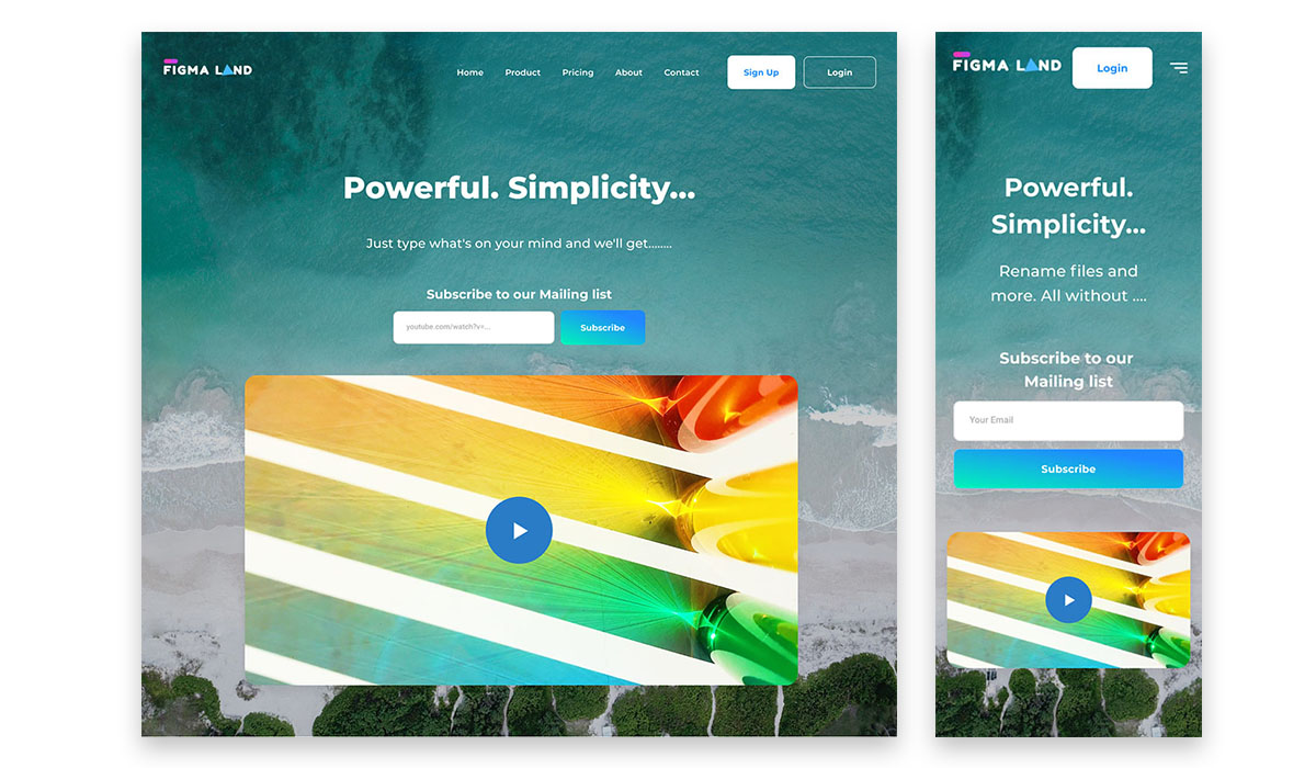 ui kit header ui element preview 7