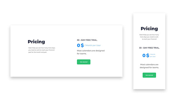 ui kit pricing ui element preview 2