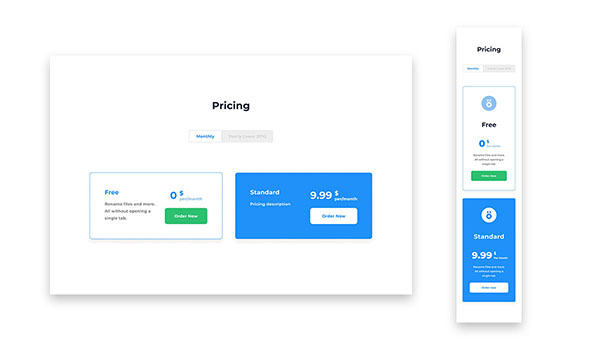 ui kit pricing ui element preview 5