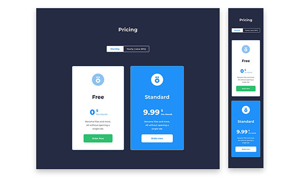 ui kit pricing ui element preview 6