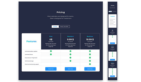 ui kit pricing ui element preview 8