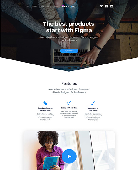 ui kit web page niche demo 6